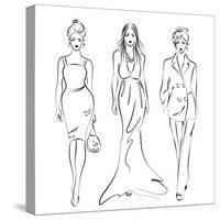 Women Fashion-greenga-Stretched Canvas