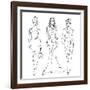 Women Fashion-greenga-Framed Art Print