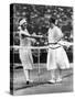 Women Finalist of Wimbledon Tennis Championship : Miss Froy and Suzanne Lenglen (L) in 1925-null-Stretched Canvas