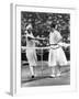 Women Finalist of Wimbledon Tennis Championship : Miss Froy and Suzanne Lenglen (L) in 1925-null-Framed Photo