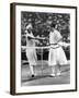 Women Finalist of Wimbledon Tennis Championship : Miss Froy and Suzanne Lenglen (L) in 1925-null-Framed Photo