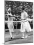 Women Finalist of Wimbledon Tennis Championship : Miss Froy and Suzanne Lenglen (L) in 1925-null-Mounted Photo