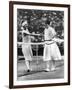 Women Finalist of Wimbledon Tennis Championship : Miss Froy and Suzanne Lenglen (L) in 1925-null-Framed Photo