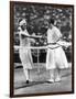 Women Finalist of Wimbledon Tennis Championship : Miss Froy and Suzanne Lenglen (L) in 1925-null-Framed Photo