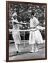 Women Finalist of Wimbledon Tennis Championship : Miss Froy and Suzanne Lenglen (L) in 1925-null-Framed Photo