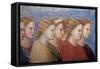 Women, Fresco cycle-Giotto di Bondone-Framed Stretched Canvas