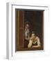 Women from Galicia at the Window, 1670-Bartolome Esteban Murillo-Framed Giclee Print