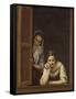 Women from Galicia at the Window, 1670-Bartolome Esteban Murillo-Framed Stretched Canvas