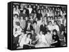 Women from the Ici Doncaster Plant at a Social Gathering, South Yorkshire 1962-Michael Walters-Framed Stretched Canvas