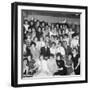 Women from the Ici Doncaster Plant at a Social Gathering, South Yorkshire 1962-Michael Walters-Framed Photographic Print