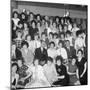 Women from the Ici Doncaster Plant at a Social Gathering, South Yorkshire 1962-Michael Walters-Mounted Photographic Print