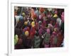 Women from Villages Crowd the Street at the Camel Fair, Pushkar, Rajasthan State, India-Jeremy Bright-Framed Photographic Print