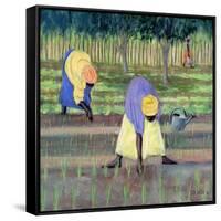 Women Gardening, 2005-Tilly Willis-Framed Stretched Canvas