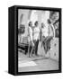 Women Gather Poolside-Philip Gendreau-Framed Stretched Canvas