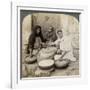 Women Grinding at the Mill, Palestine, 1900-Underwood & Underwood-Framed Giclee Print