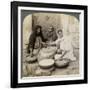 Women Grinding at the Mill, Palestine, 1900-Underwood & Underwood-Framed Giclee Print