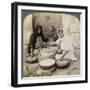 Women Grinding at the Mill, Palestine, 1900-Underwood & Underwood-Framed Giclee Print