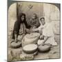 Women Grinding at the Mill, Palestine, 1900-Underwood & Underwood-Mounted Giclee Print