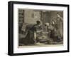 Women Grinding Corn in Ireland-null-Framed Giclee Print