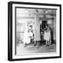 Women Hair Stylist in Training at Beauty School Circa 1940-Nina Leen-Framed Photographic Print