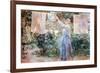 Women Hang Out Laundry to Dry-Berthe Morisot-Framed Art Print