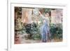 Women Hang Out Laundry to Dry-Berthe Morisot-Framed Premium Giclee Print