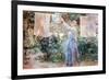 Women Hang Out Laundry to Dry-Berthe Morisot-Framed Premium Giclee Print