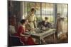 Women Having Tea-Albert Lynch-Mounted Giclee Print