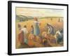 Women Haymaking, 1889-Camille Pissarro-Framed Giclee Print