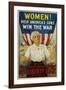 Women! Help America's Sons Win the War Poster-R.H. Porteous-Framed Photographic Print