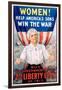 Women! Help America's Sons Win the War-R.H. Porteous-Framed Giclee Print