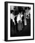 Women Immigrants Undegoing a Physical Examination, Ellis Island, New York, 1910-null-Framed Photo