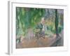 Women in a Garden, C. 1923-Henri Lebasque-Framed Giclee Print