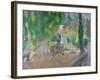 Women in a Garden, C. 1923-Henri Lebasque-Framed Giclee Print