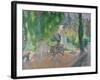 Women in a Garden, C. 1923-Henri Lebasque-Framed Giclee Print