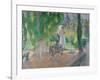 Women in a Garden, C. 1923-Henri Lebasque-Framed Giclee Print