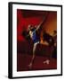 Women in a Kickboxing Class-null-Framed Photographic Print