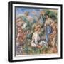 Women in a Landscape, 1912-Pierre-Auguste Renoir-Framed Giclee Print