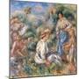 Women in a Landscape, 1912-Pierre-Auguste Renoir-Mounted Giclee Print