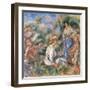 Women in a Landscape, 1912-Pierre-Auguste Renoir-Framed Giclee Print