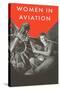 Women in Aviation, Rosie the Riveter-null-Stretched Canvas