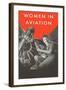 Women in Aviation, Rosie the Riveter-null-Framed Art Print