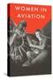 Women in Aviation, Rosie the Riveter-null-Stretched Canvas