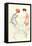 Women in Bathing Costumes Playing Tag-null-Framed Stretched Canvas