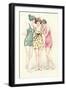 Women in Bathing Costumes-null-Framed Art Print