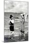 Women in bathing costumes-French School-Mounted Photographic Print