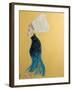 Women in Blue Dress with Flemish Headdress, 2016-Susan Adams-Framed Giclee Print