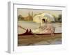 Women in Boats on the Thames, 1878-Giuseppe De Nittis-Framed Giclee Print