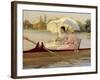 Women in Boats on the Thames, 1878-Giuseppe De Nittis-Framed Giclee Print