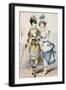 Women in Carnival Costume, Circa 1866, France, 19th Century-null-Framed Giclee Print